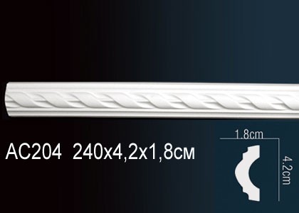 Перфект Молдинги AC204F гибкий